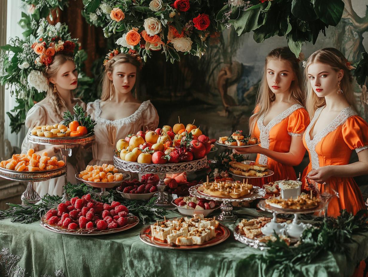 Еда на месторождении