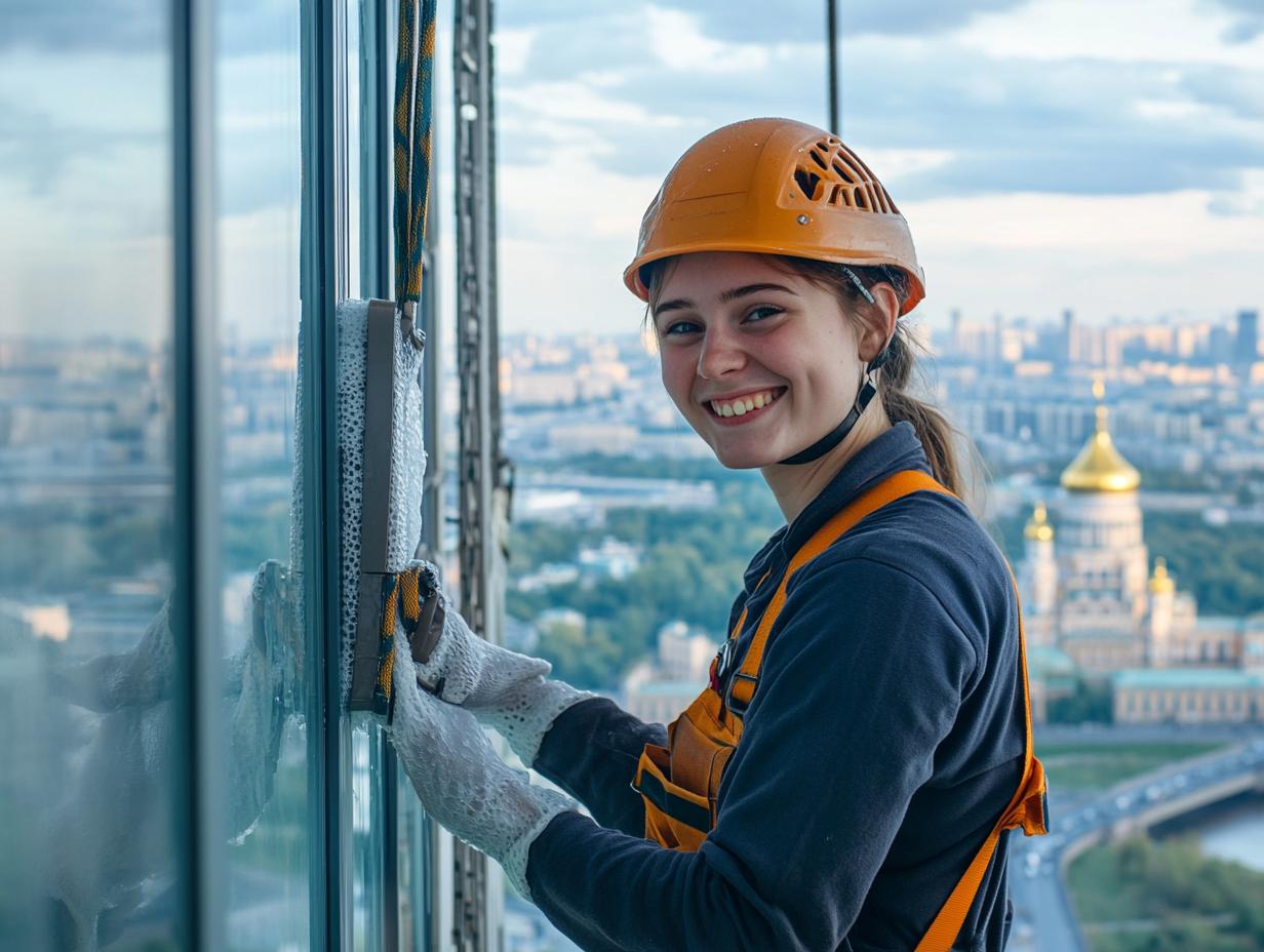 Профессиональное мытье окон в Москве